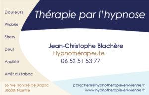 Hypnose Châtellerault Poitiers naintré